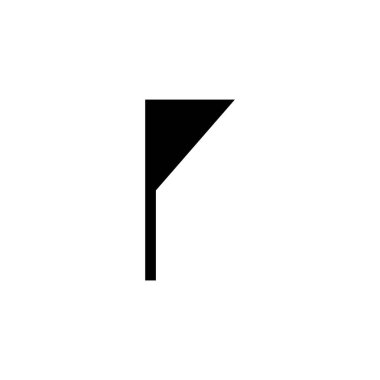 Bu logo pin ikonu vektör illüstrasyonu