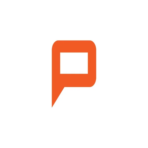 Dit Logo Pin Pictogram Vector Illustratie — Stockvector