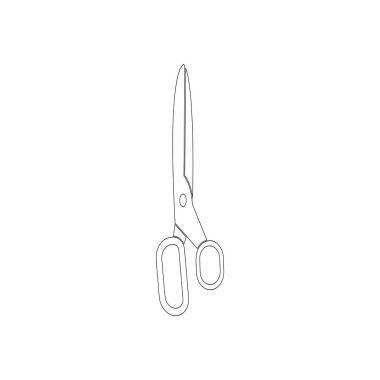 this is scissors icon vector illustration