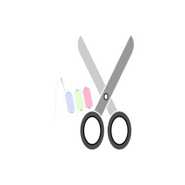 this is scissors icon vector illustration