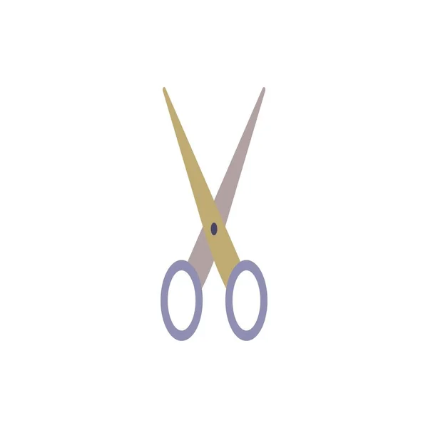 Scissors Icon Vector Illustration — Archivo Imágenes Vectoriales