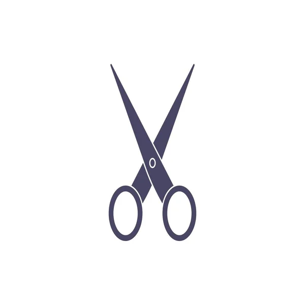 Scissors Icon Vector Illustration — Stok Vektör