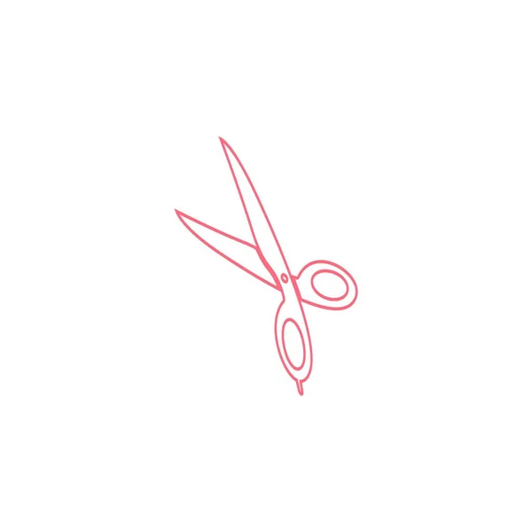 Scissors Icon Vector Illustration — ストックベクタ