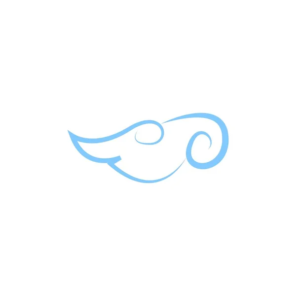 Dies Ist Ein Wolkenvektorsymbol Illustration Design — Stockvektor