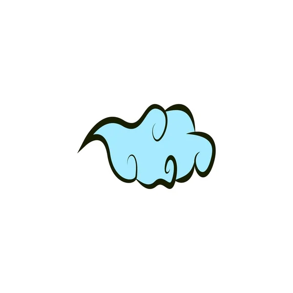 Questo Disegno Illustrazione Dell Icona Vettoriale Nuvola — Vettoriale Stock