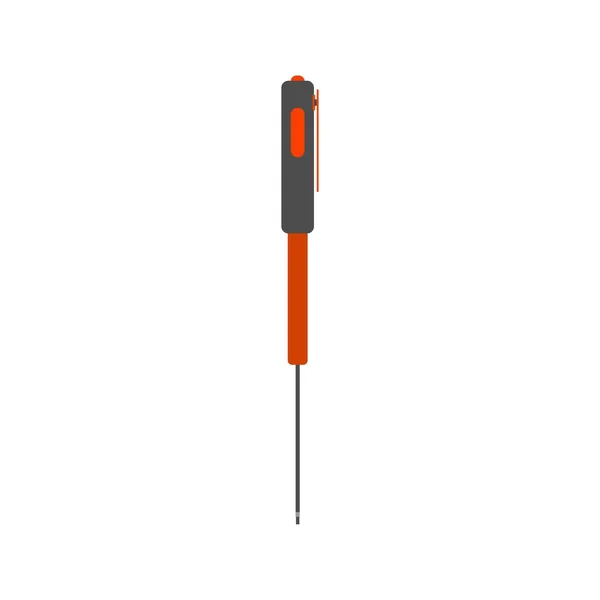 Screwdriver Design Icon Vector Illustration — Stock Vector