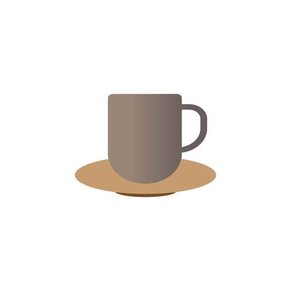 Este Elemento Ilustración Diseño Icono Vector Café — Vector de stock