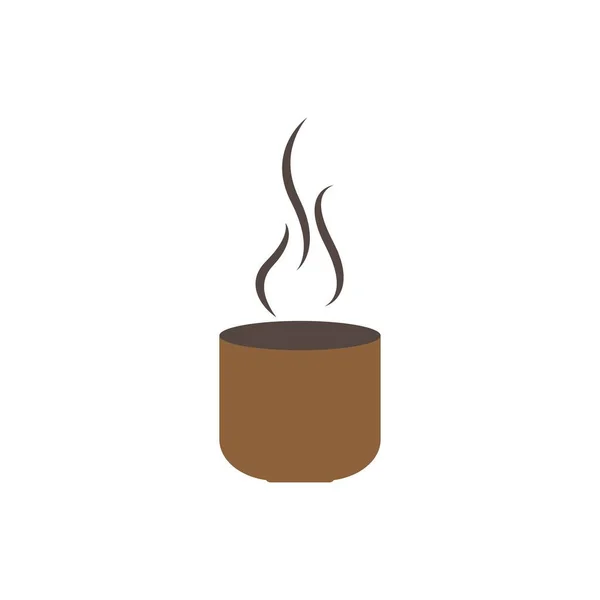 こちらはコーヒーベクトルのアイコンデザインイラストです — ストックベクタ