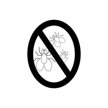 Bu bir böcek savar vektör resimleme tasarımı.