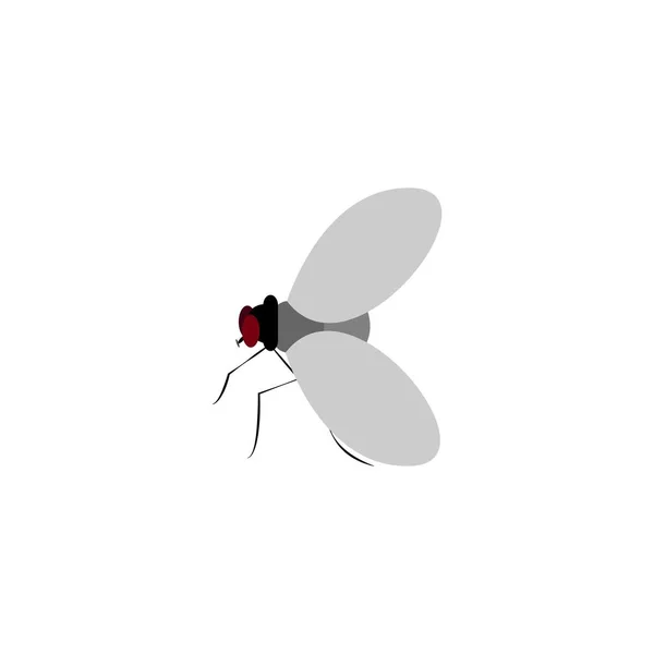 Dies Ist Ein Fliegenvektorsymbol Illustration Design — Stockvektor