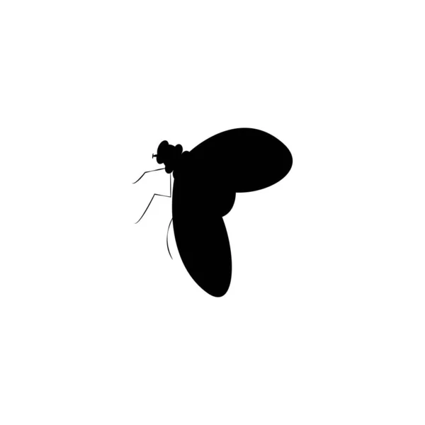 Dies Ist Ein Fliegenvektorsymbol Illustration Design — Stockvektor