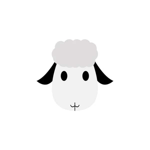 Est Une Illustration Vectorielle Élément Mouton — Image vectorielle
