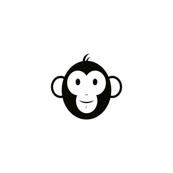 Αυτό Είναι Ένα Εικονίδιο Μαϊμού Διάνυσμα Εικονογράφηση Στοιχείο Σχεδιασμού — Διανυσματικό Αρχείο