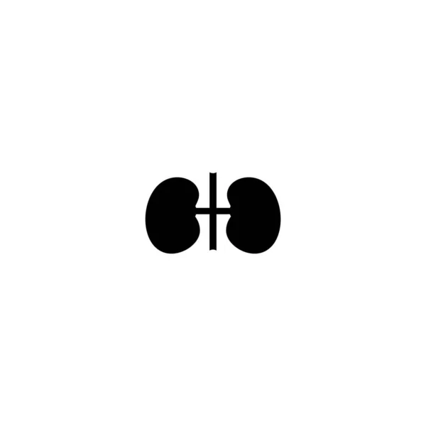 Логотип Векторного Значка Kidney — стоковый вектор