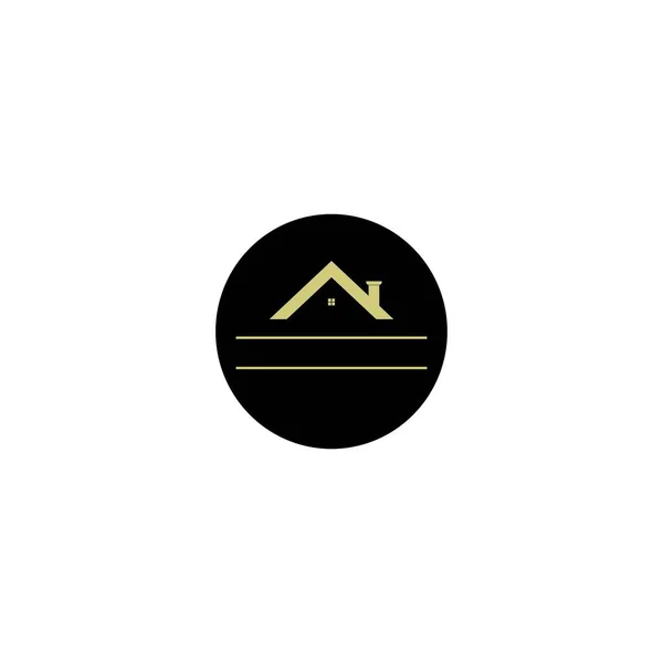 Home Icon Logo Vektor Design Illustration — Stockvektor