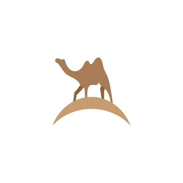 Este Ícone Camelo Design Ilustração Vetor Logotipo — Vetor de Stock