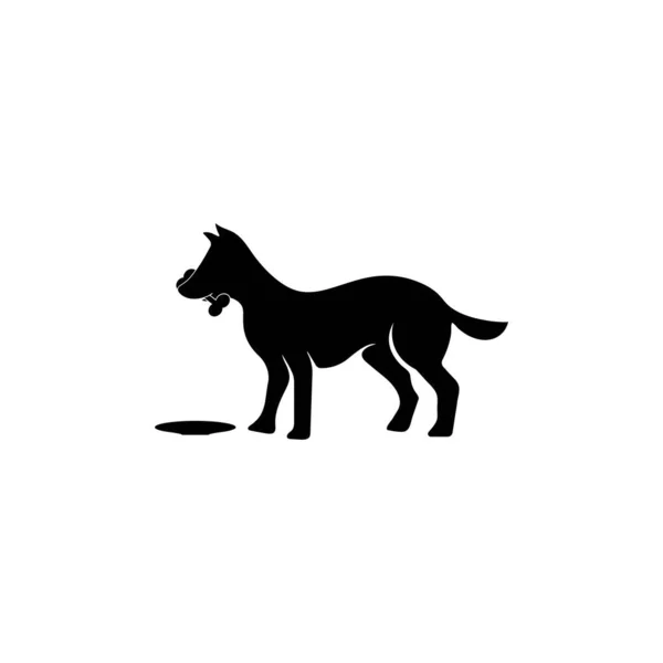 Illustratie Van Het Logo Van Honden — Stockvector