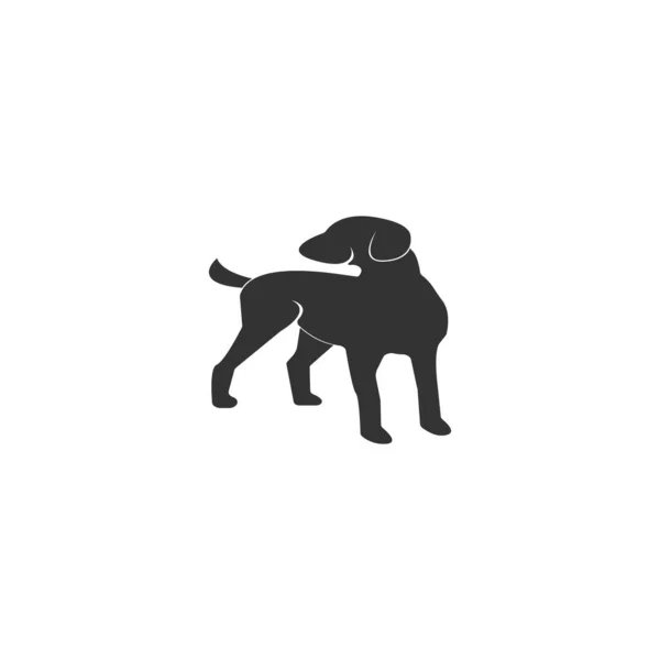 Illustration Logo Animal Chien — Image vectorielle