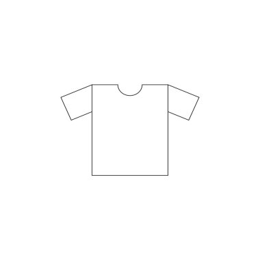 Bu bir t-shirt ikon vektör çizimi tasarımı