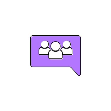 Bu grup simgesi logo vektör çizimi tasarımı