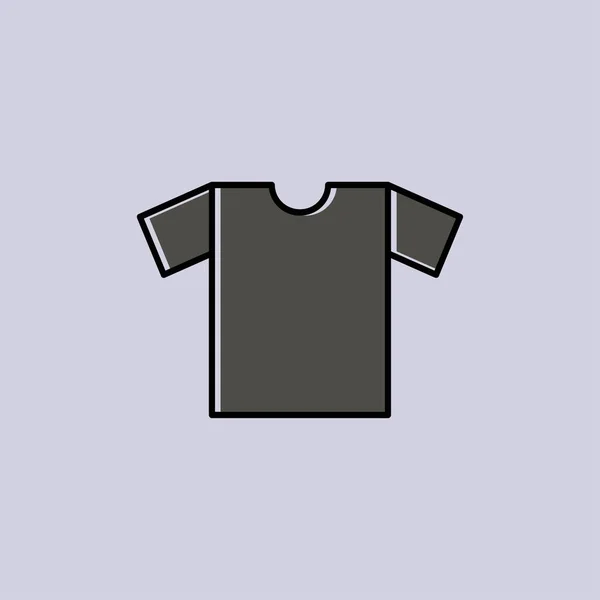 이것은 티셔츠 아이콘 일러스트 디자인입니다 — 스톡 벡터