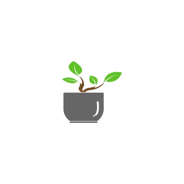 Dies Ist Eine Zierpflanze Element Symbol Vektor Design Illustration — Stockvektor
