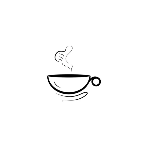 Esta Una Taza Vectorial Ilustración Diseño Icono Café — Vector de stock