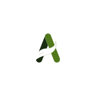 Bu bir C harfi logo vektör çizimi tasarımı.