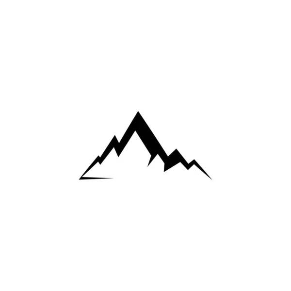 Mountains Icon Logo Vector Illustration Design — Vector de stock