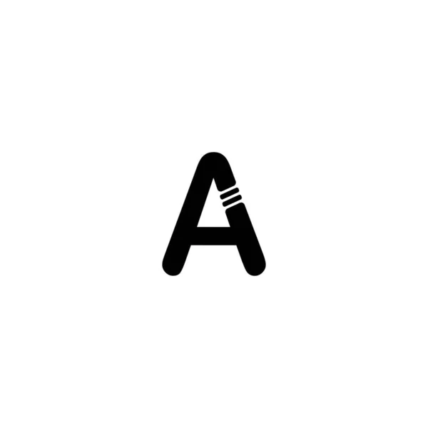 Літера Логотип Векторний Дизайн Ілюстрації — стоковий вектор
