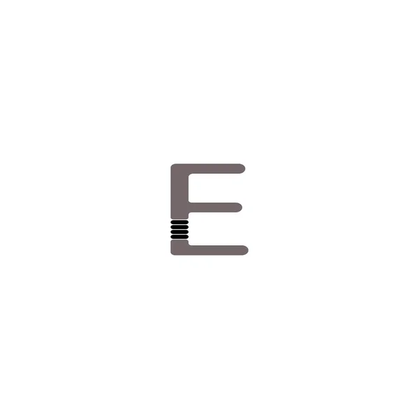 Este Diseño Logotipo Vectorial Carta — Vector de stock
