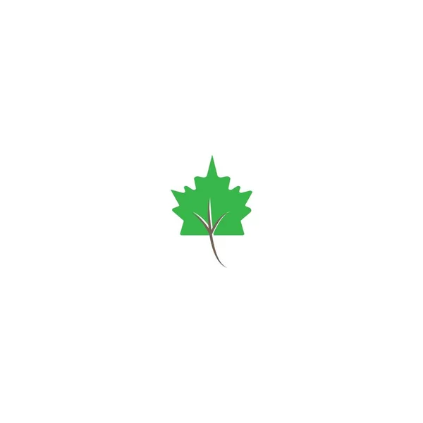 Leaf Icon Vector Illustration Design — Vetor de Stock