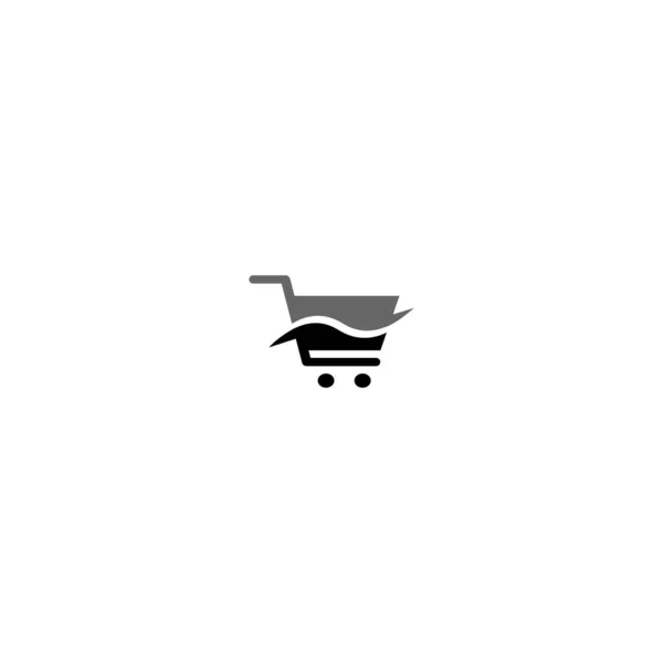 Shopping Logo Vector Illustration Design — Vettoriale Stock