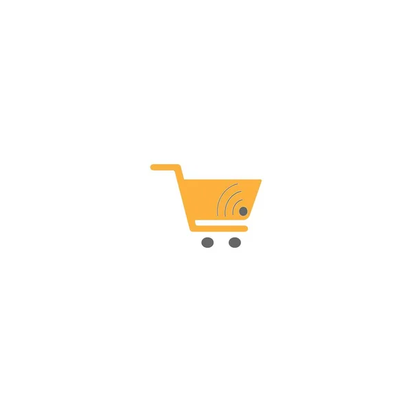 Shopping Logo Vector Illustration Design — Διανυσματικό Αρχείο