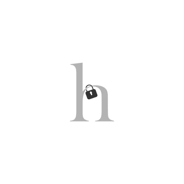 Letra Logotipo Ilustração Design — Vetor de Stock