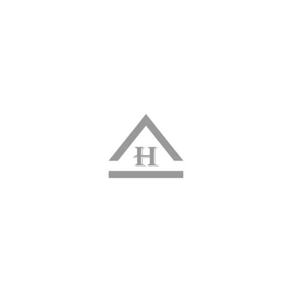 Bir Harfi Logo Vektör Çizimi Tasarımı — Stok Vektör