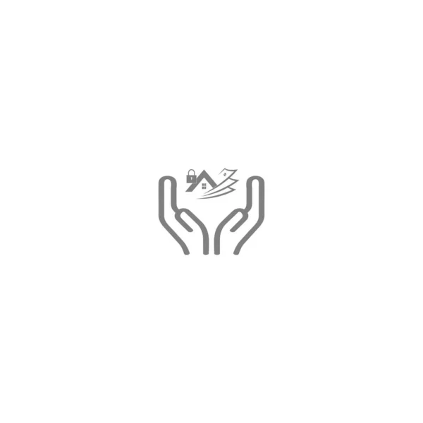 Financial Center Logo Design Vector Illustration Icon — Stock vektor