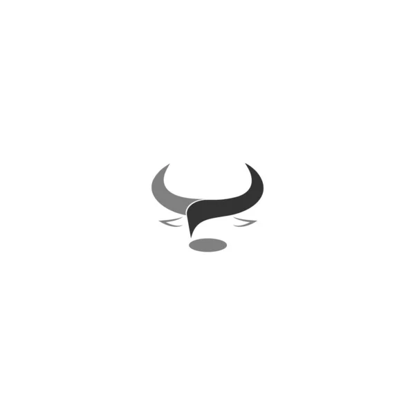 Bull Logo Vector Icon Design — стоковый вектор