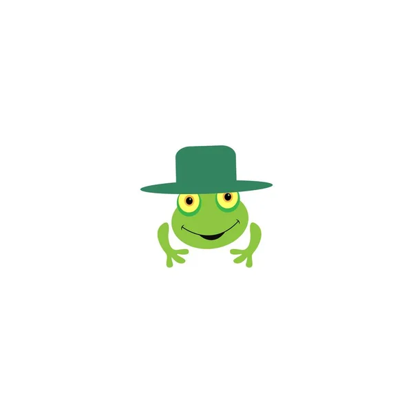Frog Icon Vector Illustration Design — Vetor de Stock