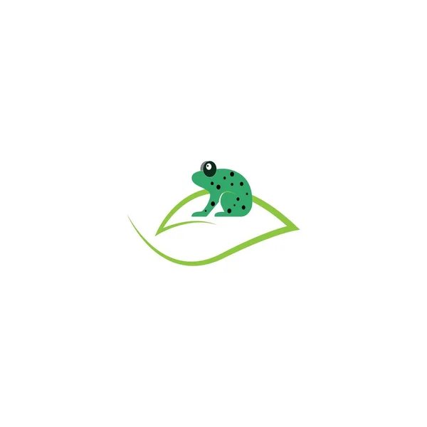 Frog Icon Vector Illustration Design — Stock vektor