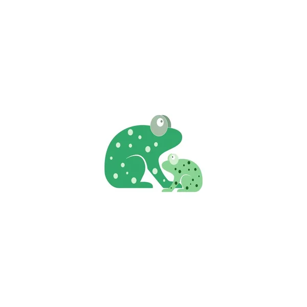 Frog Icon Vector Illustration Design — Stockový vektor