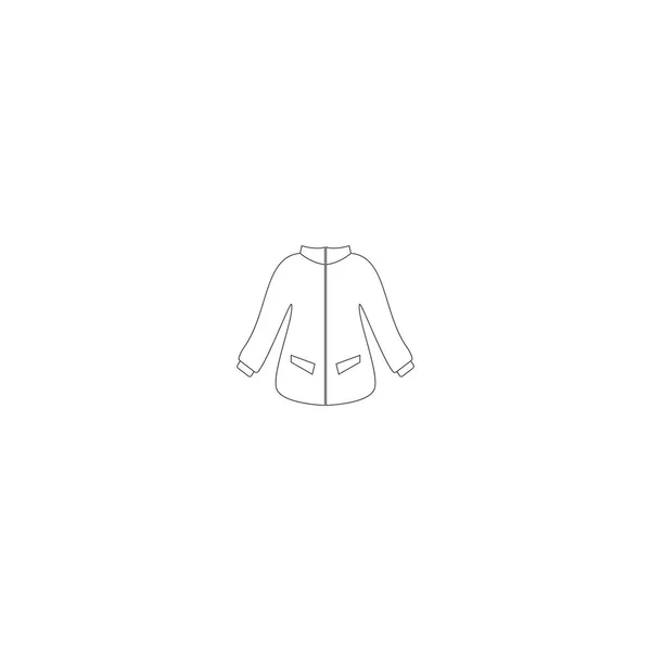 Jacket Icon Vector Logo Design Illustration — Image vectorielle