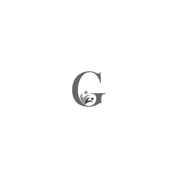 Letter Logo Vector Illustraion Design — 스톡 벡터