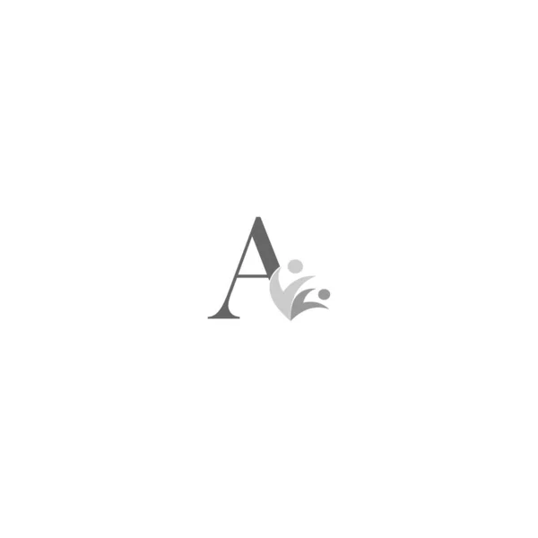 Letter Logo Vector Illustraion Design — 스톡 벡터