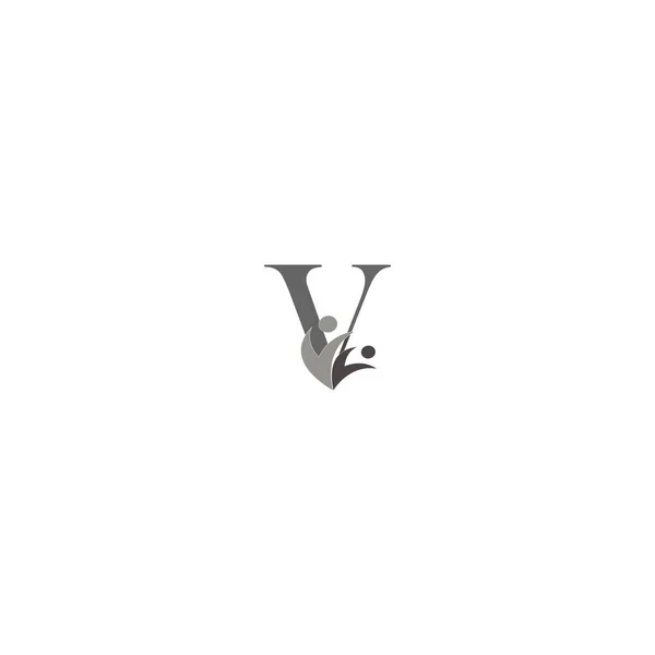 Letter Logo Vector Illustraion Design — Vetor de Stock