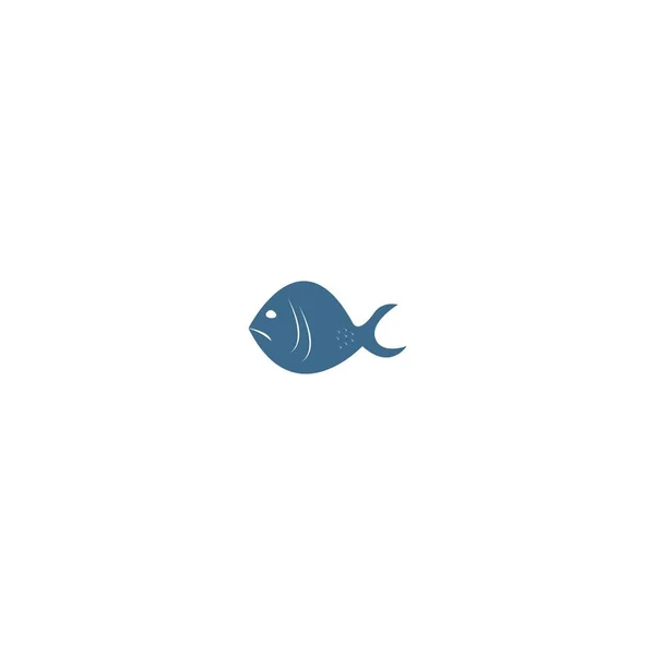 Риба Векторний Логотип Ілюстрація Дизайн — стоковий вектор