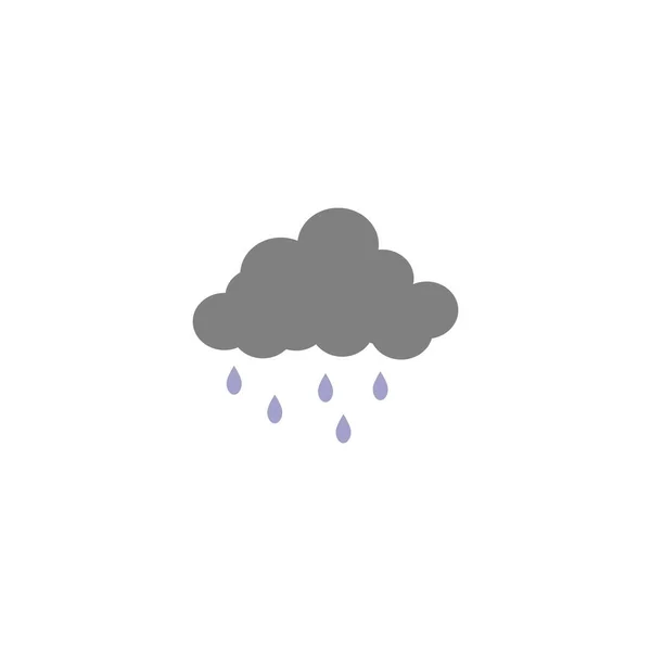 Rain Icon Vector Illustration Design — Stock Vector