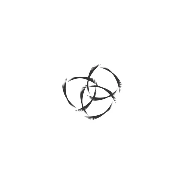 Icono Abstracto Vector Logotipo Ilustración Diseño Patrón — Vector de stock