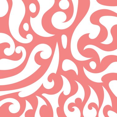 Dalgalı lüks şablonlu soyut arkaplan