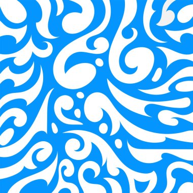 Dalgalı lüks şablonlu soyut arkaplan